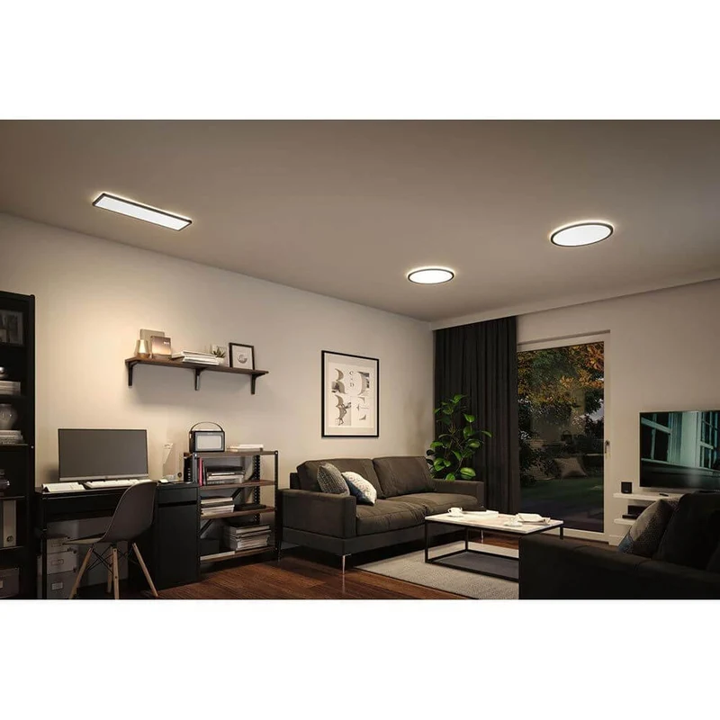 LED Panel für Decke & Wand Atria Shine mit 3 Stufen-Dimmer