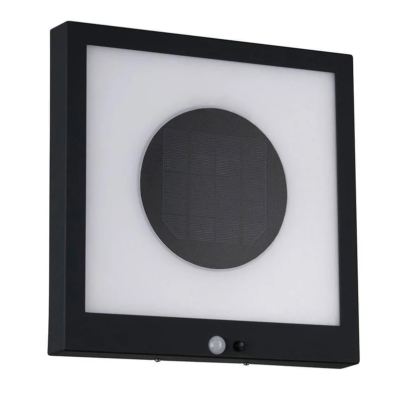 Solar LED Panel Taija Bewegungsmelder Anthrazit