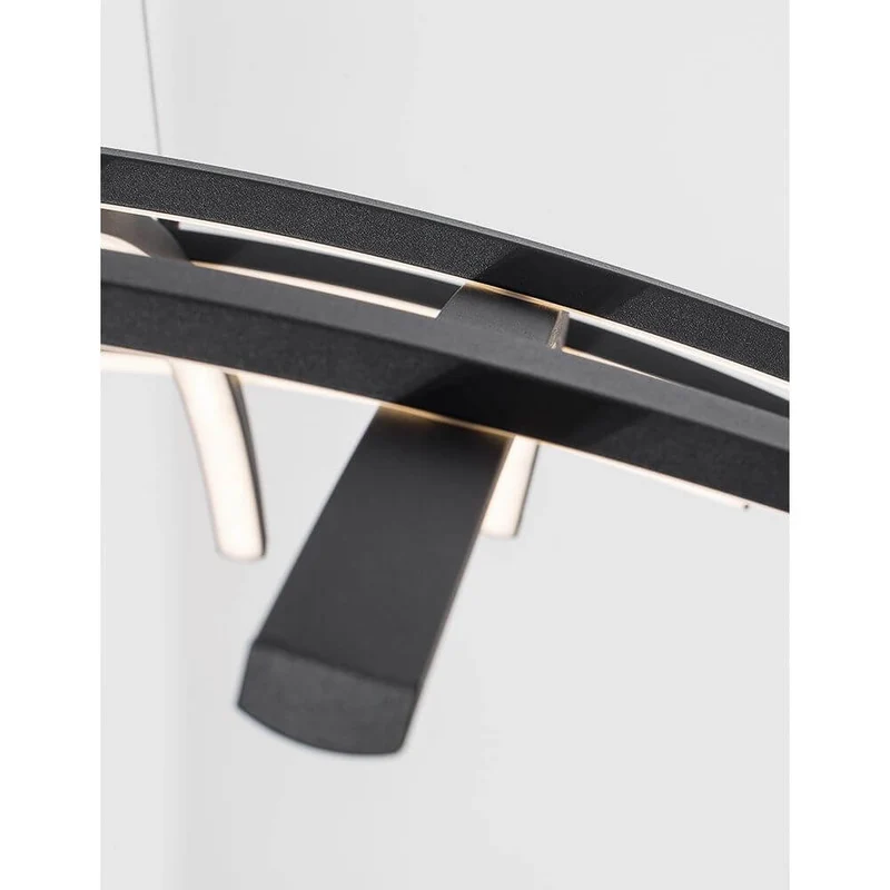 Narvi LED Hängelampe Schwarz