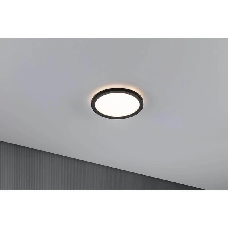 LED Panel Atria Shine Rund Schwarz