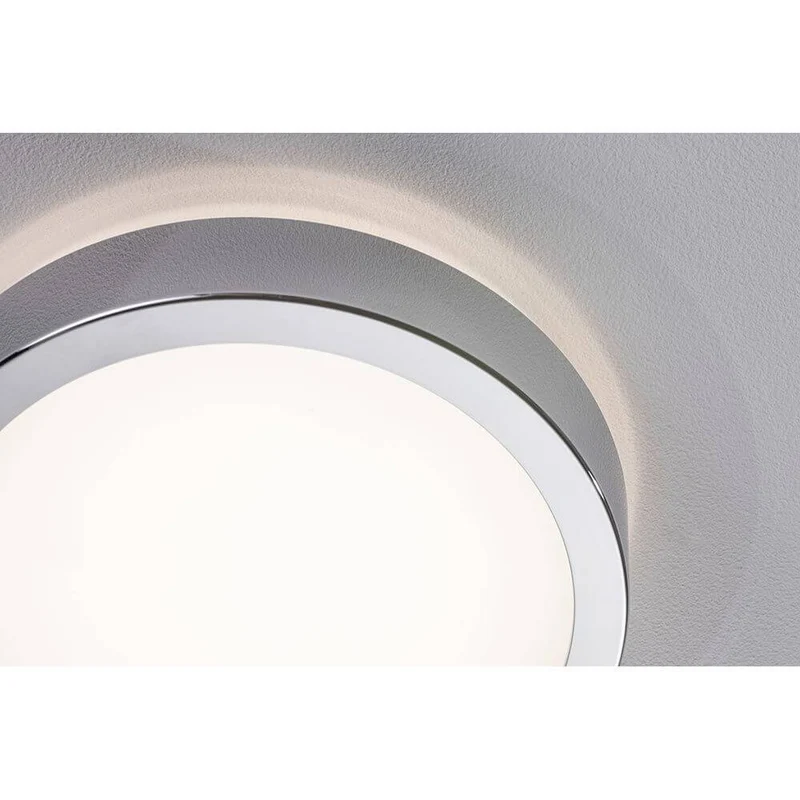 LED HomeSpa Decken Panel Aviar Ø 36cm Wärme-Dimmbar Chrom