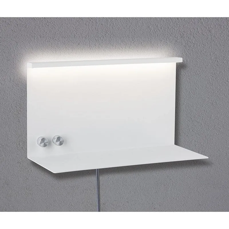 LED Wandlampe Jarina mit Ablage + USB Dimmbar