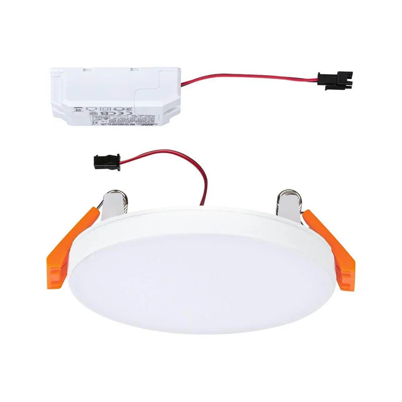 VariFit LED Einbaupanel Veluna Edge Ø 9cm Dimmbar Weiß