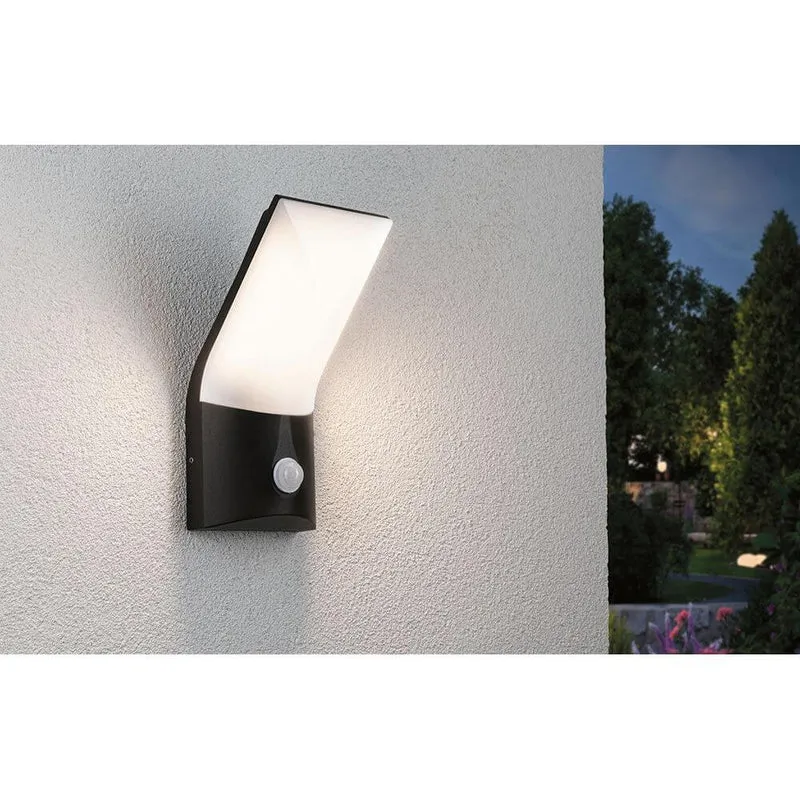 LED Außenwandleuchte Adya Sensor Anthrazit IP54