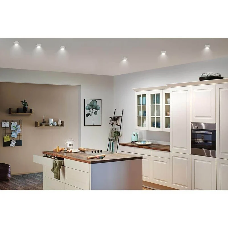 LED Einbauleuchte Gil Basis-Set Rund mit Stufen-Dimmer