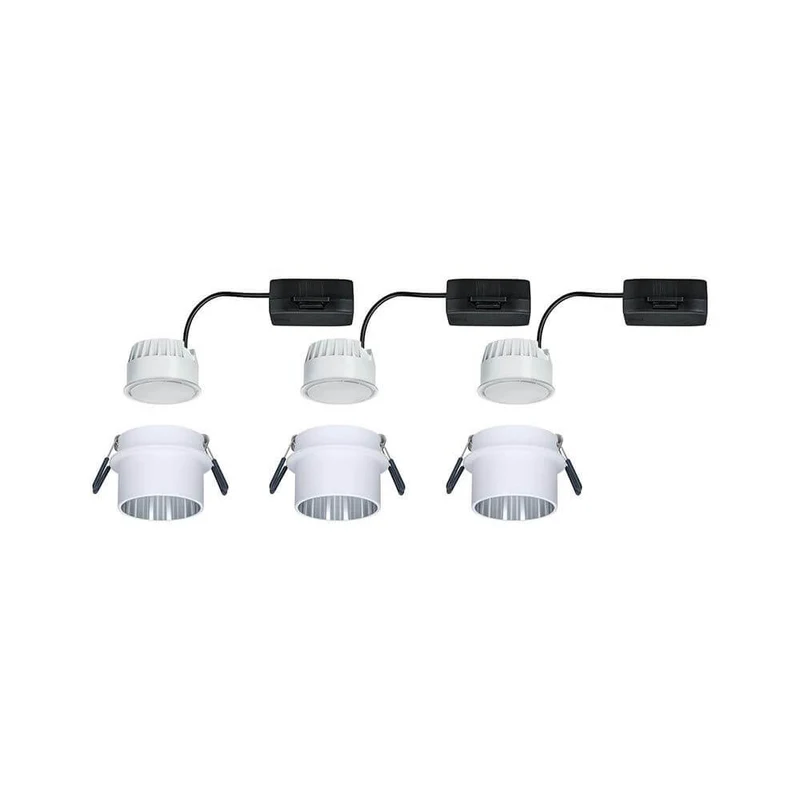 LED Einbauleuchte Gil Basis-Set Rund mit Stufen-Dimmer