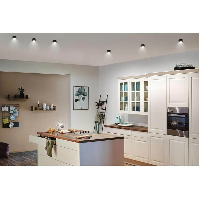 LED Einbauleuchte Gil Basis-Set Rund mit Stufen-Dimmer