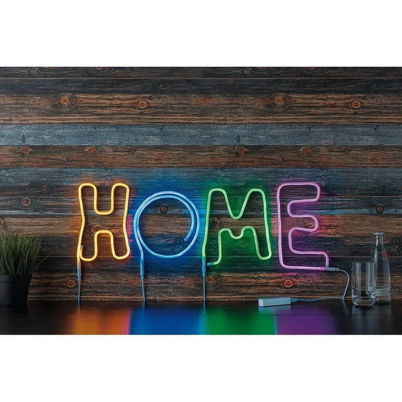 USB-LED 1m Strip Neon Colorflex Blau, Grün, Orange und Pink