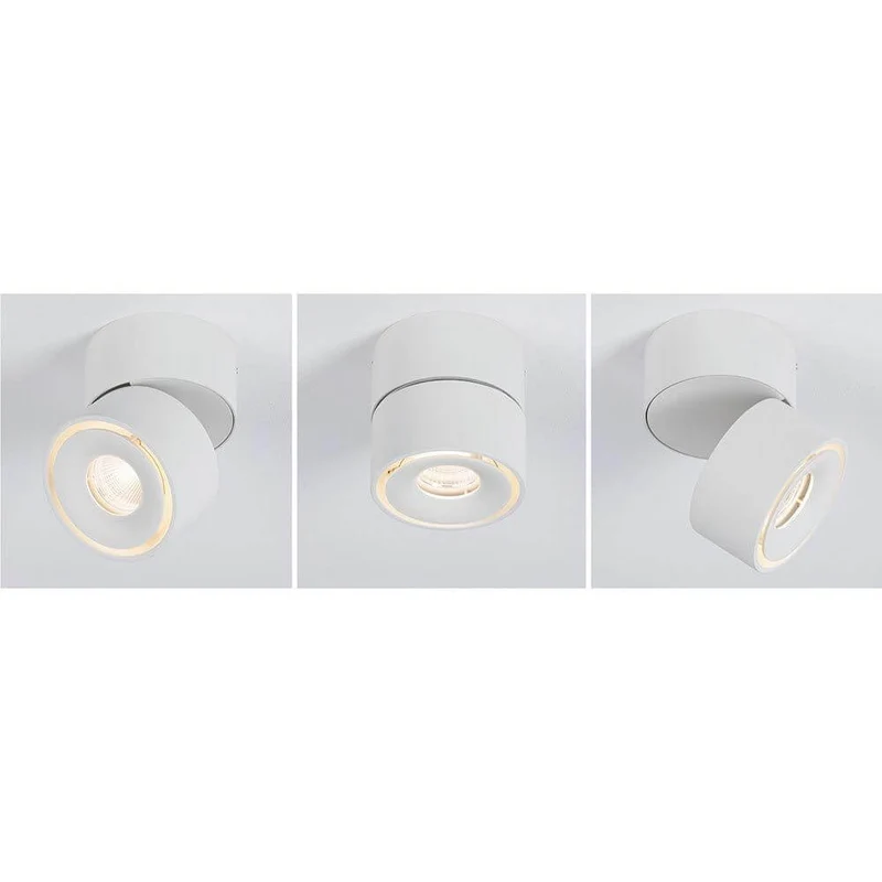 LED Deckenleuchte Spircle Strahler Weiß-Matt