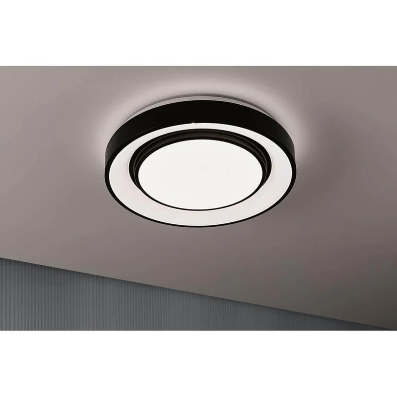 LED Deckenleuchte Rainbow Ø 37,5cm Schwarz
