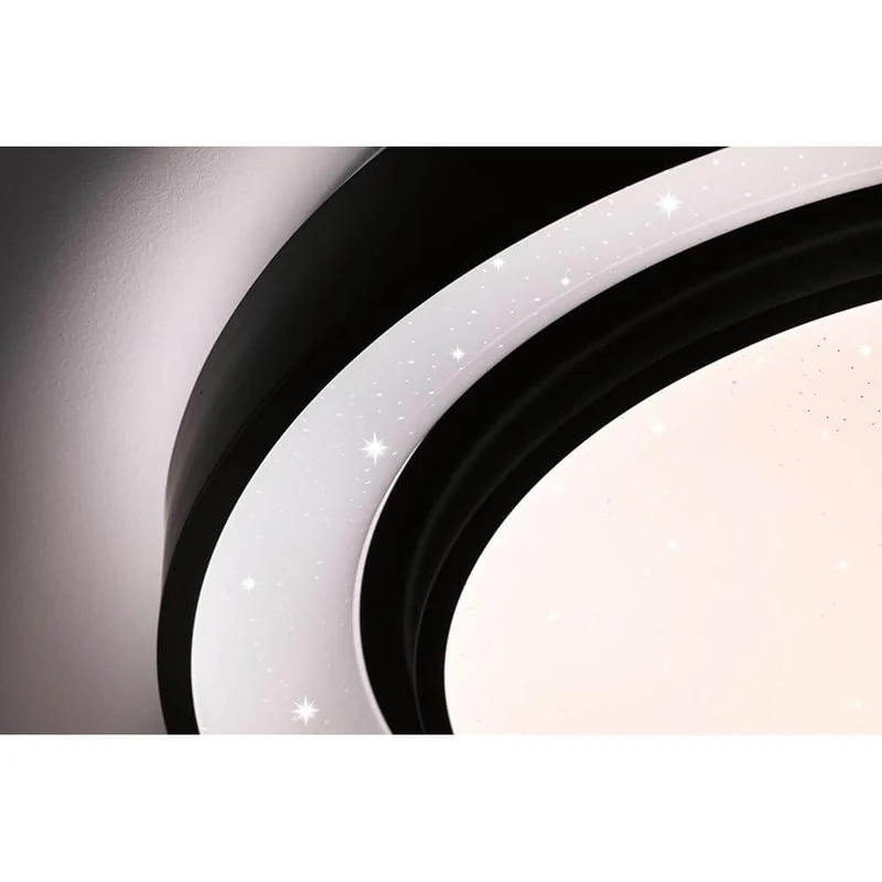 LED Deckenleuchte Rainbow Ø 37,5cm Schwarz