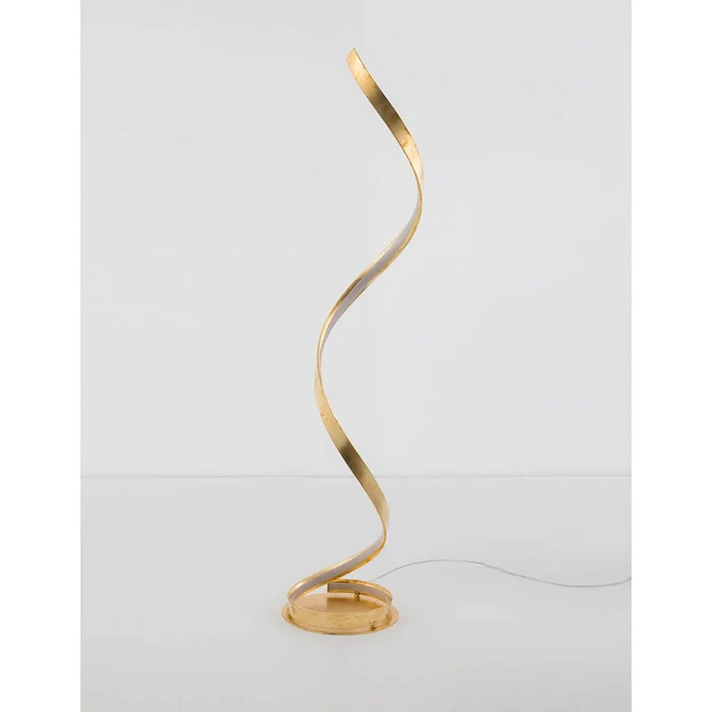 Leon LED Stehlampe 143cm Gold