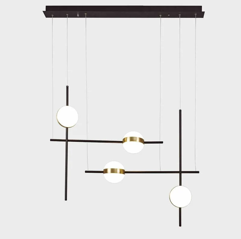 Cuba LED-Pendelleuchte Asymmetrisch
