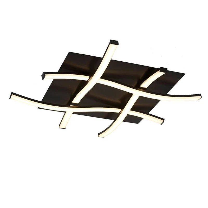 Nur quadratische LED-Deckenleuchte
