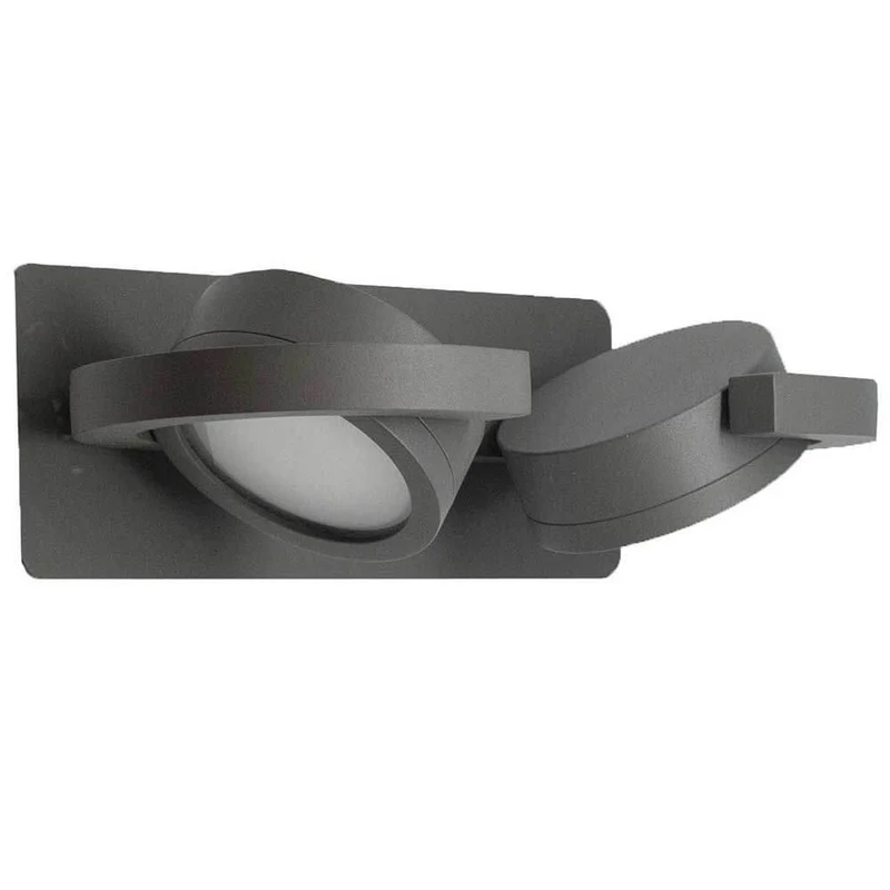 Iguazu Doppel-Außenwandlampe IP54