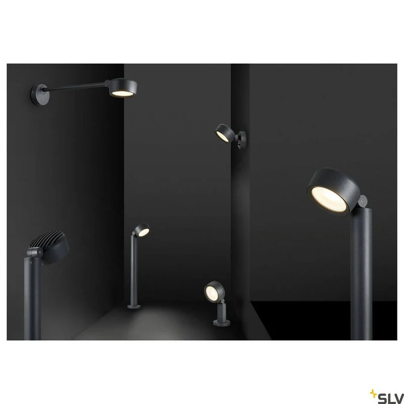 Eskina 80 Pole Fl 3000/4000K Anthrazit IP65
