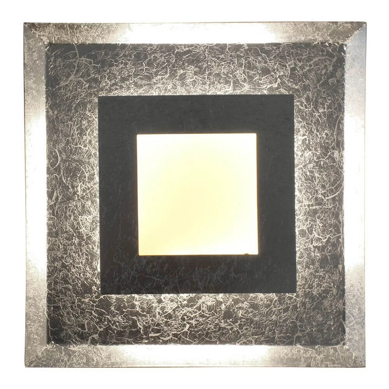 LED Wandleuchte Window M Silberfarben