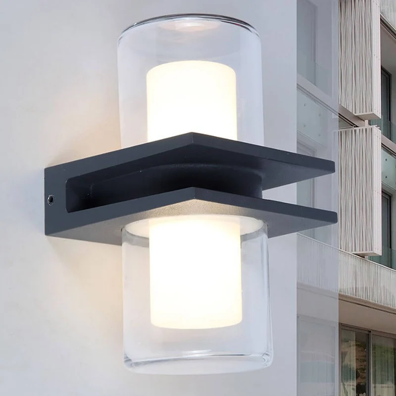 LED Außenwandlampe Tango IP44 Anthrazit