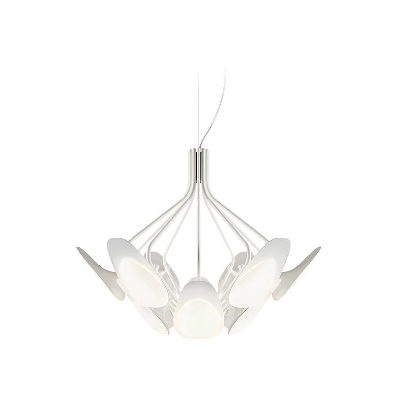 Kundalini LED Designleuchte Peacock mit 12 Armen Ø 80cm