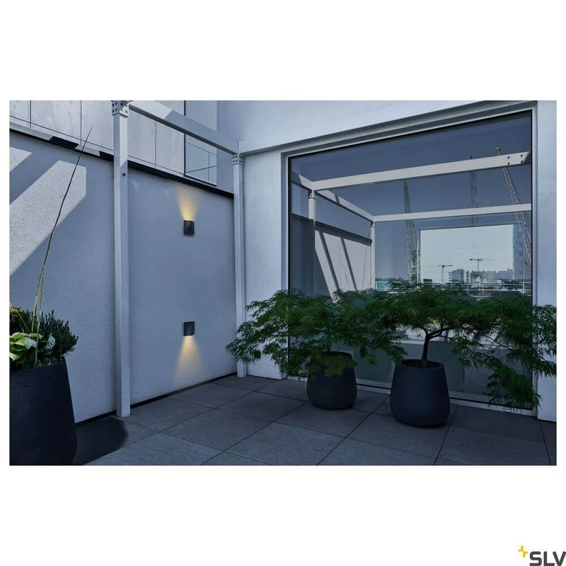 Vilua I LED Outdoor Wandlampe Anthrazit 3000K IP54