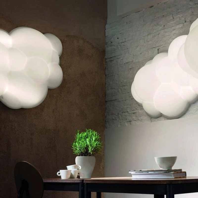 Nemo Nuvola LED Wand- & Deckenlampe Wolke 154cm