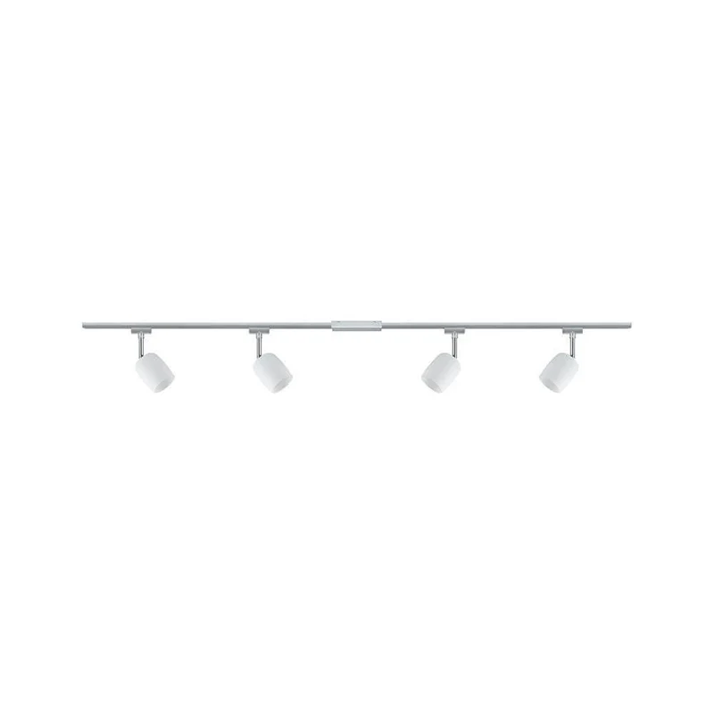 URail Schienensystem-Set Blossom 4-flammig Chrom, Satin