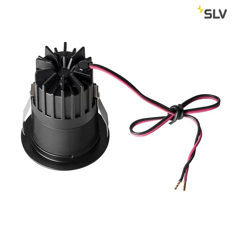 Triton Mini LED Einbauleuchte Schwarz