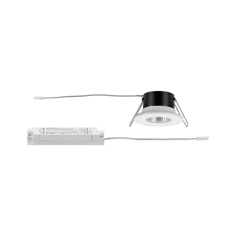 LED Einbauleuchten-Set Calla IP65 rund starr Weiß