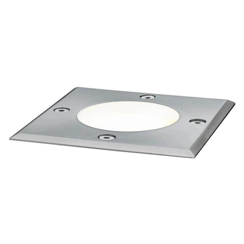 Special EBL Set Boden IP67 eckig GU10 3,5W 140x140mm Edelstahl