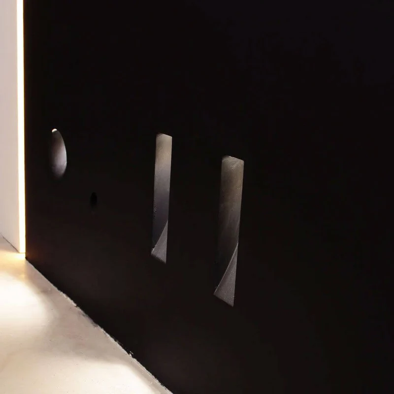 Gips-Einbaustrahler rechteckig 25 x 21cm Streichbar