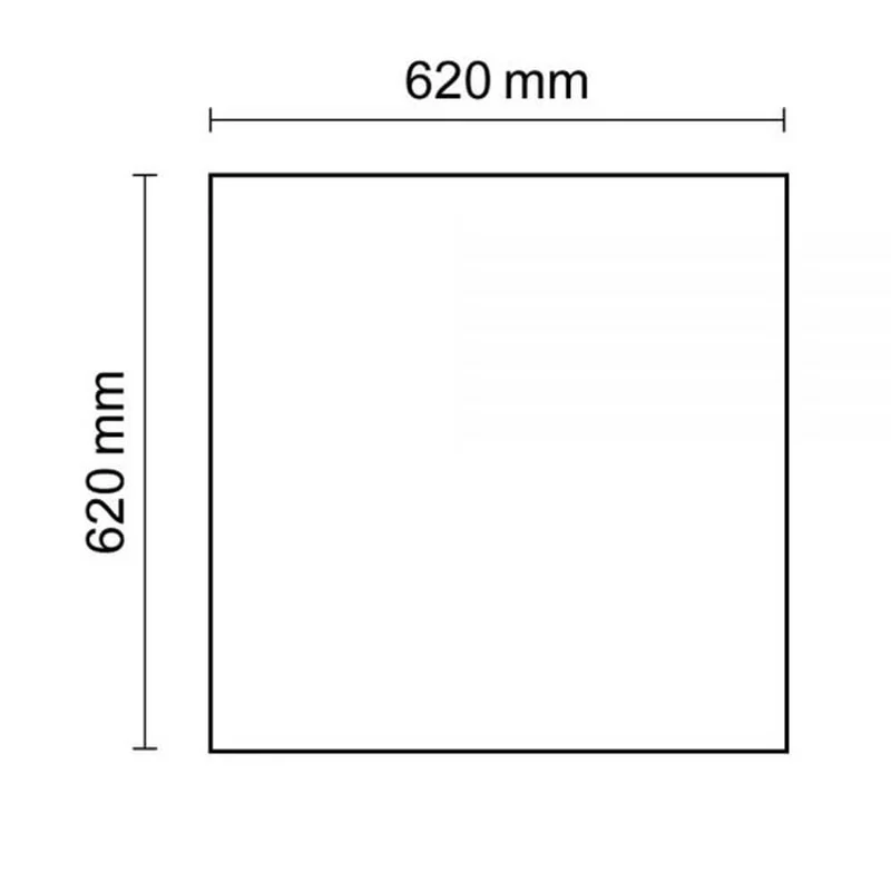 LED Panel Business Line 625 Neutralweiß 4650lm Weiß