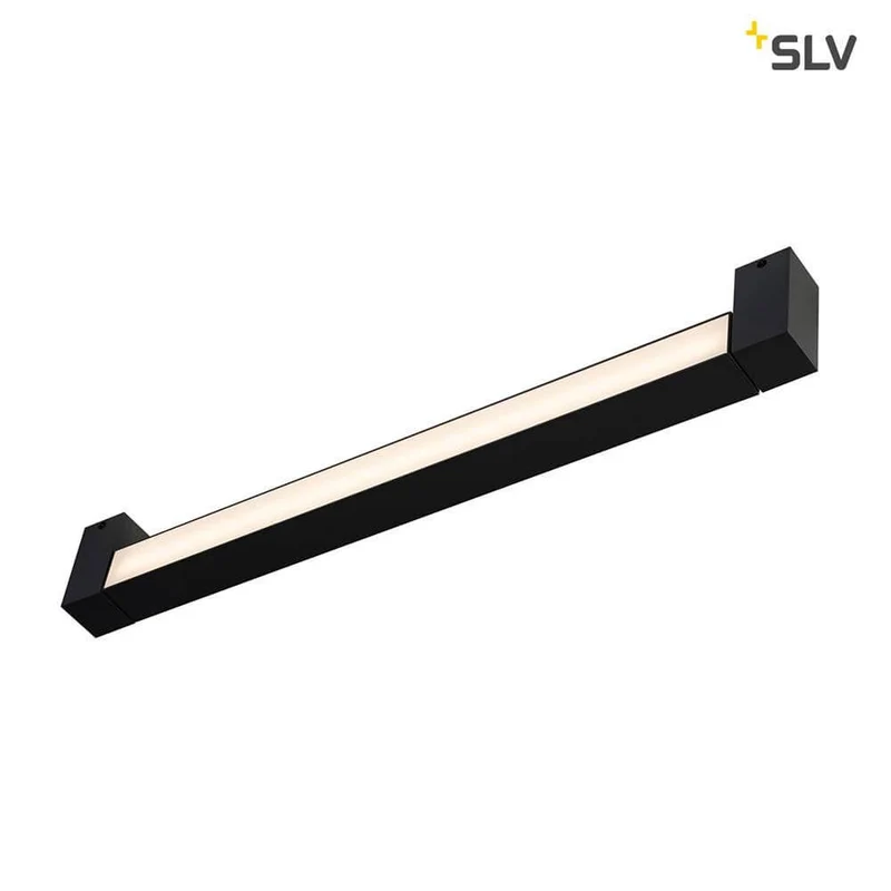 Long Grill LED Wand- und Deckenleuchte Schwarz 3000K