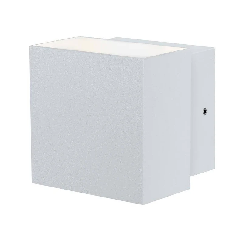 Wandaufbauleuchte LED Cybo eckig 2x3W weiß 100x100mm