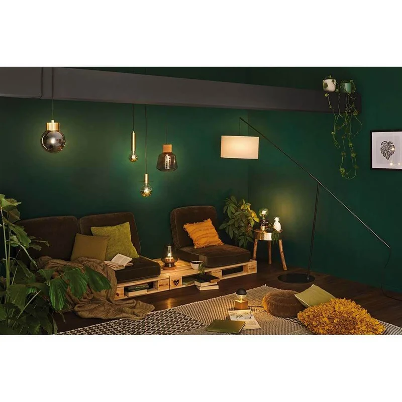 Neordic Iben Tischleuchte max1x20W E27 Rauch Kork Kork