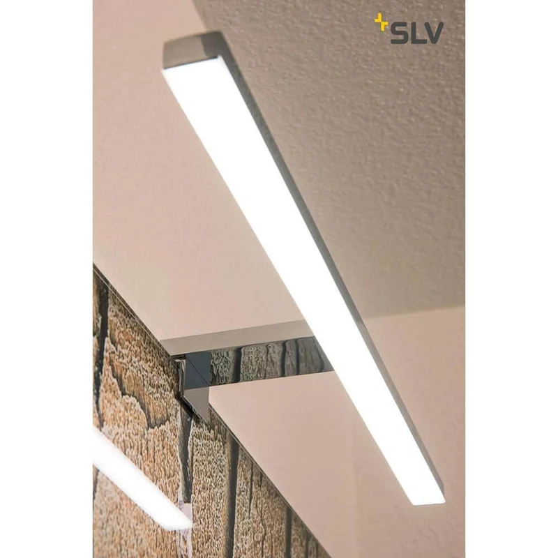 DORISA LED Spiegelleuchte lang chrom 4000K IP44