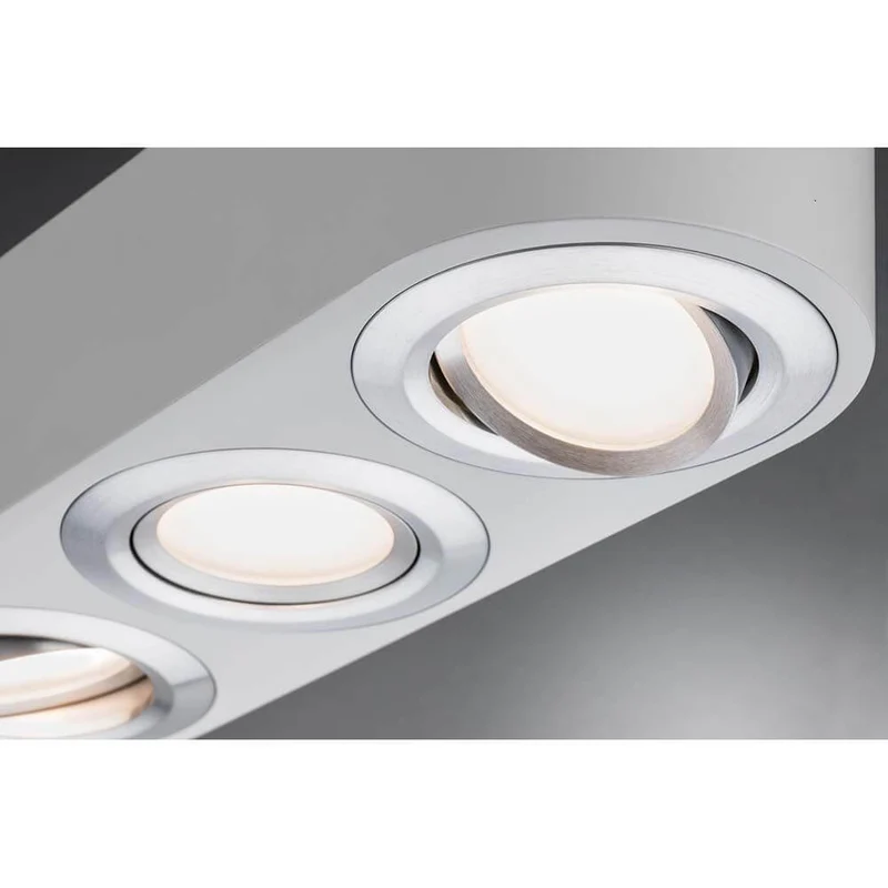 Wandleuchte Argun LED 3x4,8W Weiß Alu-Gebürstet