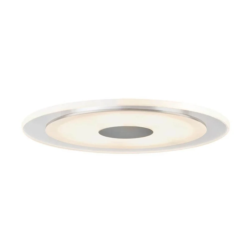 Premium EBL Set Whirl rund LED 3x6W 18VA Alu-Gedreht Satin Alu Acryl