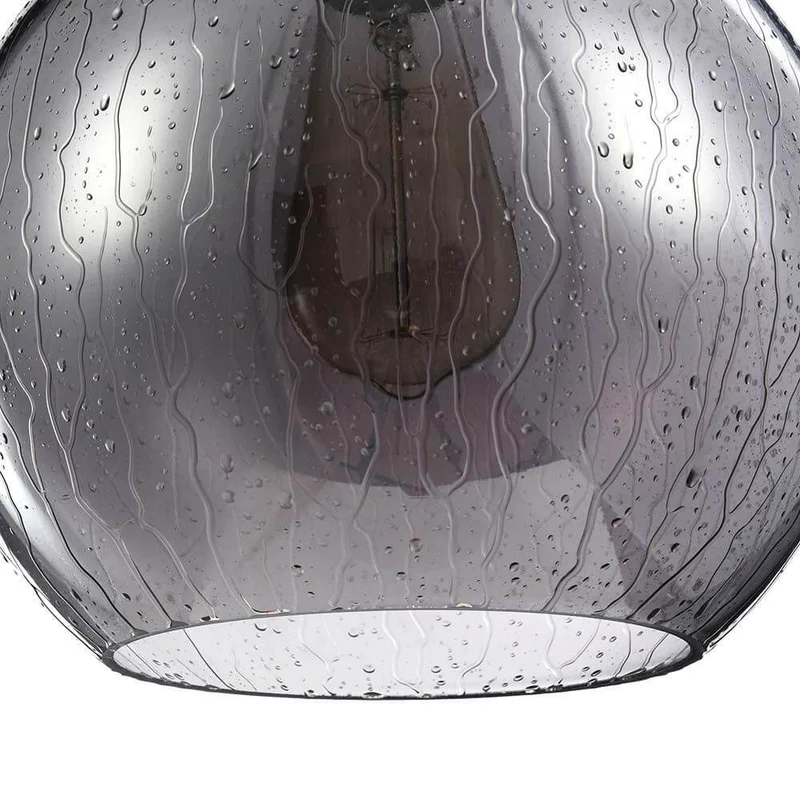 Bergen Glas-Pendelleuchte Ø 25cm