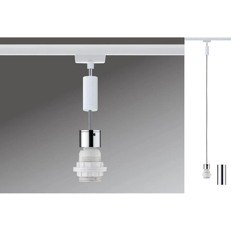 URail 2Easy Basic Pendel Weiß max. 20W E27