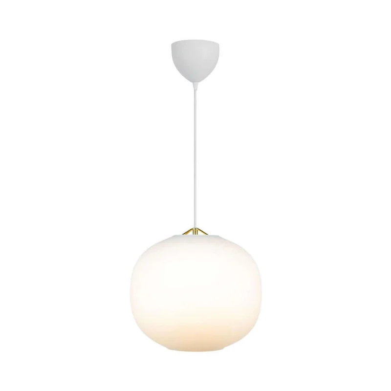 Navone Hängeleuchte Opal-Weiß