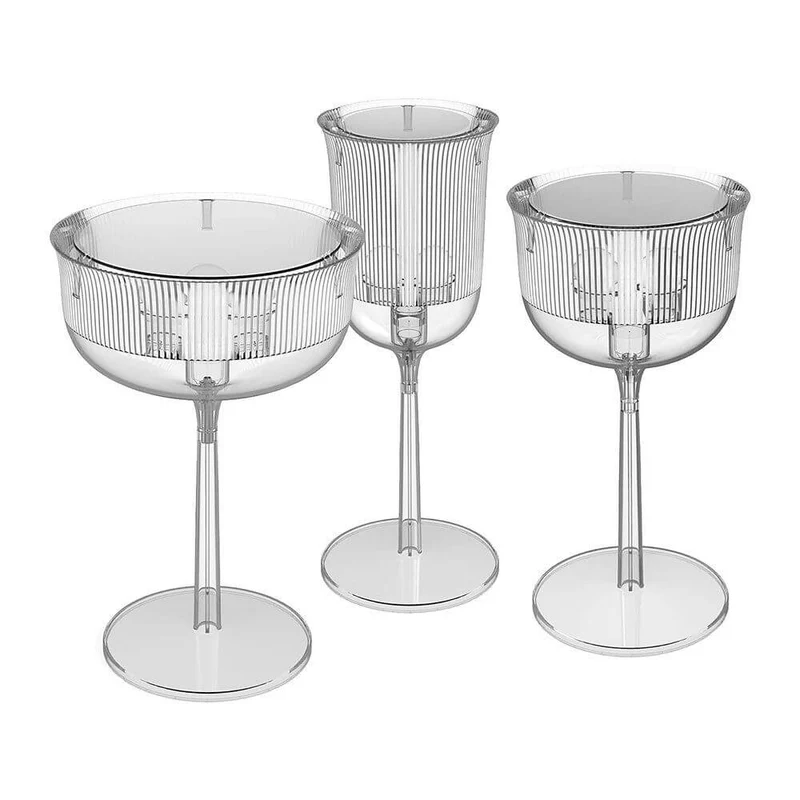 Goblets Tischleuchte transparent