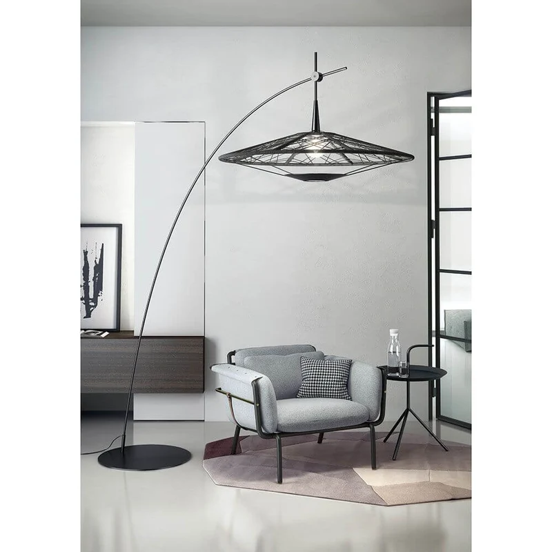 Forestier Stehlampe Carpa mit Trittschalter