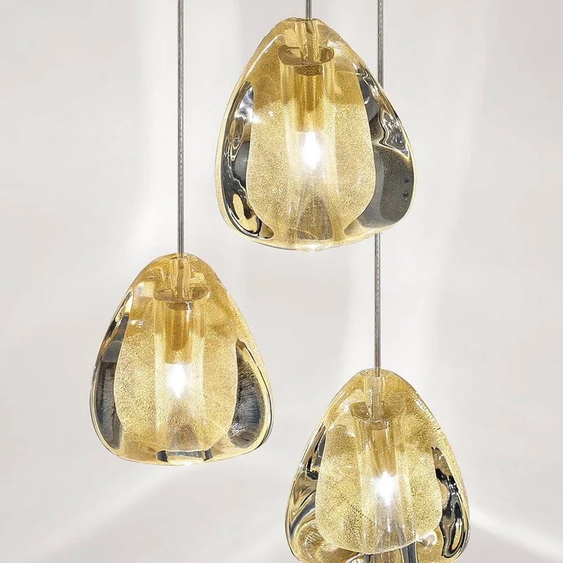 Terzani Mizu Design Hängeleuchte 7-flammig Ø 31cm
