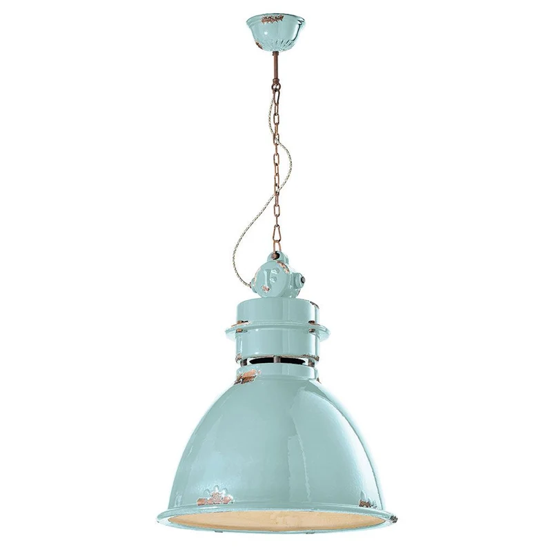 Ferroluce Keramik-Hängeleuchte Industrial