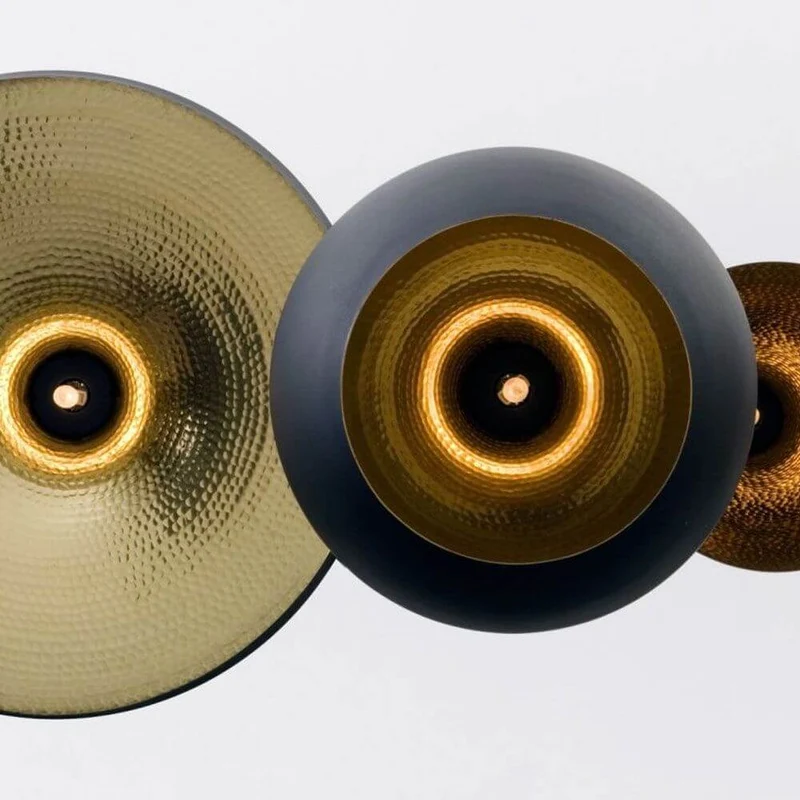 Tom Dixon Beat Round Hängelampe 4er Ø 85cm