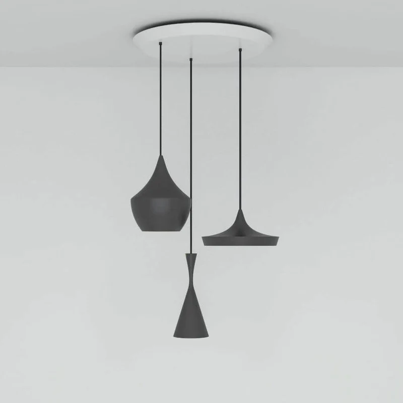 Tom Dixon Beat Trio LED Pendelleuchte 3er Ø 68cm