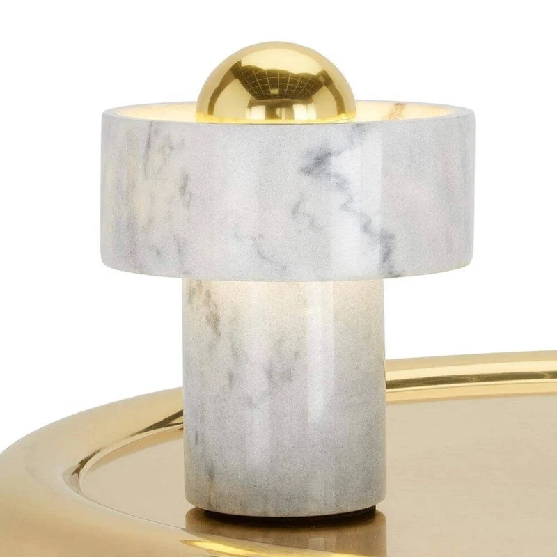 Tom Dixon Stone Tischlampe aus Marmor