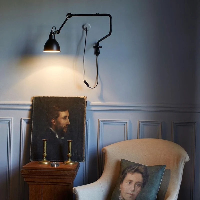 DCWéditions Gras N°303 Wandlampe mit Ausleger