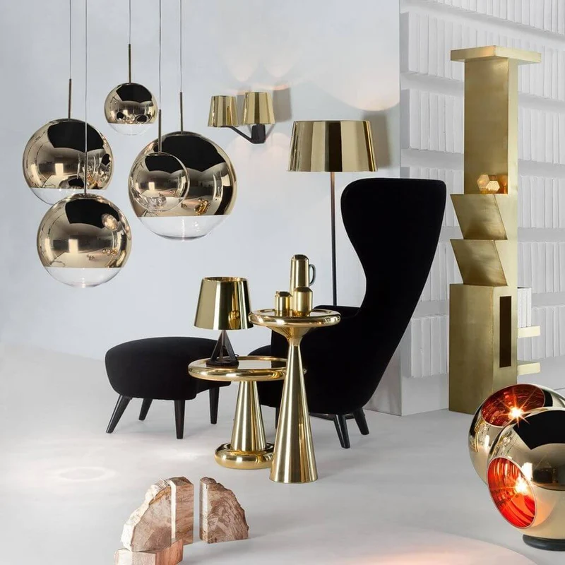 Tom Dixon Mirror Ball LED Spiegelkugel Hängeleuchte
