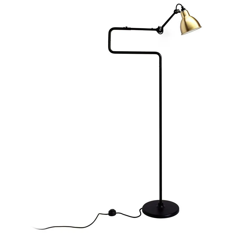 DCWéditions Gras N°411 Stehlampe mit Schirm drehbar